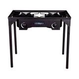 Stansport 2 Burner Cast Iron Stove with Stand