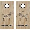 Dalmatian Dog Animal Cornhole Board Decals Stickers Wraps Bean Bag Toss Tailgating Games