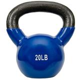 Sunny Health & Fitness Vinyl Coated Kettle Bell - 20Lbs - NO. 066-20