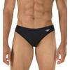 Men s Speedo 7300165 Solar 1 Inch Swim Brief (Black 32 Waist)