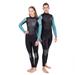 Seavenger 3mm Neoprene Wetsuit with Stretch Panels for Snorkeling Scuba Diving Surfing (Surfing Aqua Men s X-Large)