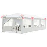 Ktaxon 10 x 30 Party Tent Wedding Canopy Gazebo w/8 Sides 2 Doors