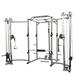 Valor Fitness BD-41 Heavy Duty Power Cage with Multi-Grip Chin-Up Bar Lat Pull & Cable Crossover Attachments