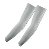 1 Pair of Golf Sun Sleeves Arm Compression Cooling Sleeves UV Protective Gray