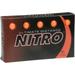 Nitro Golf Ultimate Distance Golf Balls Orange 15 Pack