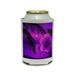 Beach Sunset Hibiscus Flower - Hawaiian Ocean Vacation Purple Can Cooler Drink Insulator Beverage Insulated Holder