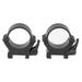 Leupold 174076 QRW2 Ring Set 30mm Diam Medium Steel Black Matte