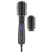 INFINITIPRO BY CONAIR Spin Air Rotating Styler Hot Air Brush with 2 Inch AND 1.5 Inch Brushes Black BC191N
