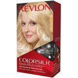 2 Pack - Revlon ColorSilk Beautiful Color Permanent Hair Color Light Sun Blonde 95 1 Each