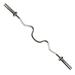 Sunny Health & Fitness Olympic 48 Curl Bar with Ring Collars for Strength Training Weightlifting and Home Exercise OB-48