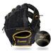 Franklin Sports Meshtek Teeball Fielding Glove with Ball - Left Hand Throw - 9.5 - Black/Gold