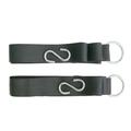 Stansport Hammock Tree Straps - 2 Pack - Nylon - Black