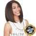 Zury Sis Royal Pre-Tweezed Part Swiss Lace Front Wig - Chia 14 (Color: Som RT 30/33)