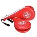 . life 1 PC Double Clapper Target Focus Kick Striking Pad Karate Taekwondo Kickboxing(Red) A