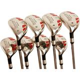 Left Handed - Petite Senior Women s Golf Clubs All Ladies iDrive Hybrids Full Set Includes: #3 4 5 6 7 8 9 PW. Lady L Flex Utility Clubs. (Petite - 4 10 to 5 3 ) 55+ Years Old