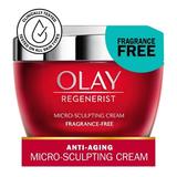 Olay Skincare Regenerist Micro-Sculpting Wrinkle Cream Facial Moisturizer Fragrance-Free 1.7 oz