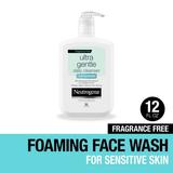 Neutrogena Fragrance Free Ultra Gentle Foaming Face Wash 12 fl. oz