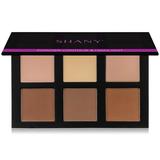 SHANY Powder Contour & Highlight Makeup Palette with Mirror - 6 Color Contour Palette - CONTOUR