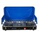Stansport Outfitter Series Propane Stove - 3 Burners 2-25 K & 1-10 K Burners Blue