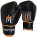 Meister 16 Ounce Boxing Gloves - Black/Orange