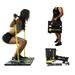 BodyBoss 2.0 - Full Portable Home Gym Workout Package + Resistance Bands - Collapsible Resistance Bar Handles - Full Body Workouts for Home Travel or Outside - Yellow (extra bands)