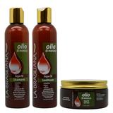 La-Brasiliana Olio Argan Oil Shampoo & Conditioner 8oz & Hair Mask 8.45oz Set