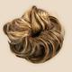 Madison Braids Womens Ponytail Holder Bun Hair Extension - Synthetic Hair - Top Knot - Highlighted