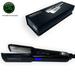 Super Professional Flat Iron Hair Straightener (110V BLACK) Pro Silver Titanium Plates 1.5 for Keratin Treatments and salon duty Best Iron Ever Made