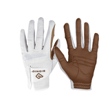 Bionic Gloves Women s RelaxGrip 2.0 Golf Glove with Double-Row Finger Grip Made With Genuine Leather Caramel (Small Worn On Left Hand)