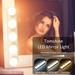 Tomshine Portable LED Mirror Light with 5 Bulbs USB Charging 3 Color Modes Vanity Makeup Lights for Bathroom Dressing Room