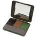 Vanish Face Paint with Compact Mirror by Allen Company Olive Green Brown Black Mirror Case Easy to Remove