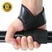 Lifting Straps with Neoprene Padded No-Slip Weightlifting Hand Bar One Pair Wrist Supports Hook Wraps Assist Grip Strength for Bodybuilding Strength Training PowerLifting by Doact