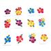 Hibiscus Glitter Tattoos (6 Dz) - Apparel Accessories - 72 Pieces