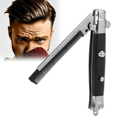 Get The Otviap Switchblade Spring Pocket Oil Hair Comb Folding Knife Looking Automatic Push Button Brush Oil Hair Comb Switch Comb From Walmart Now Accuweather Shop