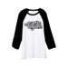 Practice Kindness Unisex 3/4 Sleeves Baseball Raglan T-Shirt Tee White Black 2X-Large