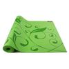 GoFit Pattern Yoga Mat w/ Yoga Pose Wall Chart 3.5mm 24 X 68 Hummingbird/Green