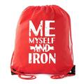 Inspirational Gym Quote Bags Gym Drawstring Backpacks for Fitness Motivation