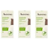 AVEENO Active Naturals Positively Radiant Daily Moisturizer SPF 15 4 oz (Pack of 3)