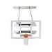 First Team SuperMount68 Select Steel-Acrylic Wall Mounted Basketball System44; Forest Green