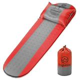 Self Inflating Sleeping Pad â€“ Inflatable Sleeping Mat Perfect for Outdoor Adventures Backpacking Camping â€“ Comfortable Ultralight Sleeping Pad Mattress with Carrying Bag + Bonus Pillow by HighKing