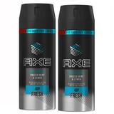 2 Pack Axe Ice Chill for Men Deodorant Body Spray 150ml (5.07 oz)