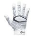 Cutters Game Day Receiver Glove White Adult L/XL