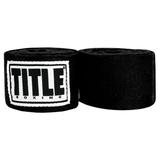 Title Boxing Traditional Weave Handwraps-Black