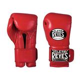 Cleto Reyes Training Gloves with Hook and Loop Closure for Men and Women (16oz Classic Red)