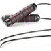 Hmount Deeroll Fitness Gear Adjustable Length Jump Rope Best Workout Equipment Skipping Rope Speed Bearing Perfect Black and Red