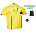 1 Stop Soccer Pro Referee Soccer Jersey Short Sleeves Free Referee Shorts