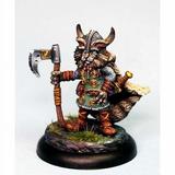 Cat Warrior with Battle Axe Miniature Critter Kingdoms Dark Sword Miniatures