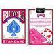 Cards Bicycle Fuchsia Back USPCC