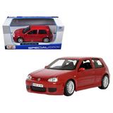 Volkswagen Golf R32 Red 1/24 Diecast Model Car by Maisto