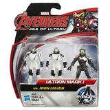 Marvel Avengers Age of Ultron Mark 1 vs Iron Legion 2.5-inch Figure 2-Pack